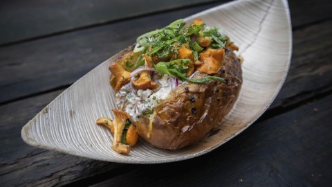 Cafe Haukka oven baked potato