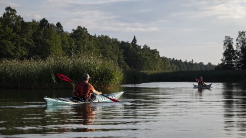 Calm waters in Espoo archipelago