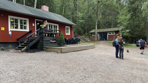 Cafe Haukka in Nuuksio National Park