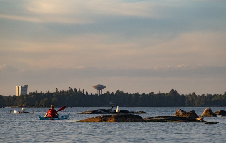 Sea kayaking in Espoo archipelago