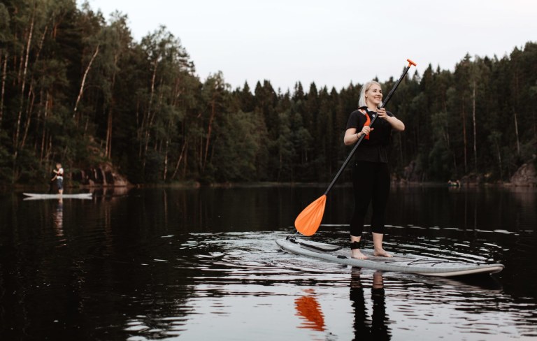 Stand Up Paddling in the Nuuksio National Park