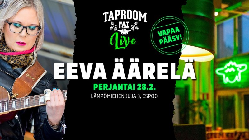 Taproom Live: Eeva Äärelä