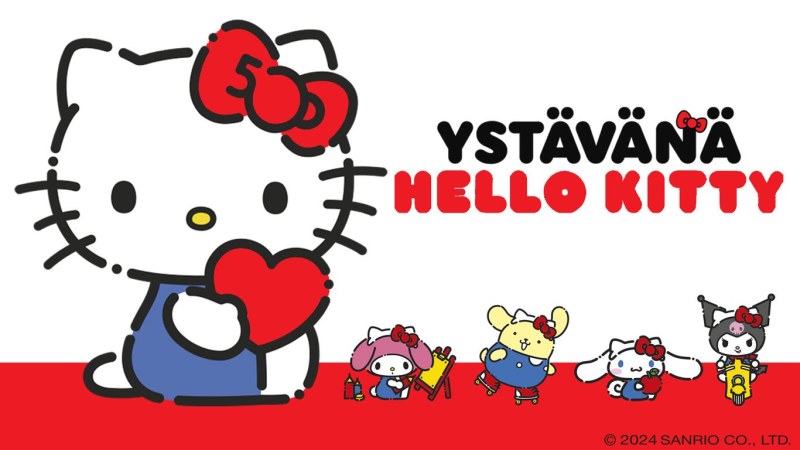 Ystävänä Hello Kitty -pienoisnäyttely