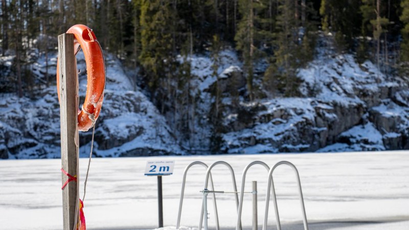 Public sauna + winter swimming at Solvalla