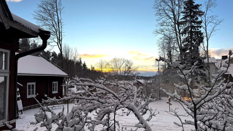 The joy of a skiing holiday in Glims Farmstead Museum