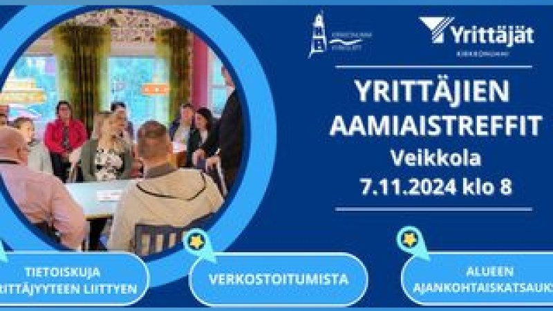 Yrittäjien aamiaistreffit, Veikkola