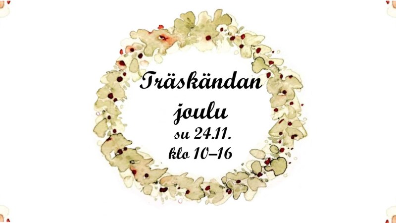 Träskändan joulu