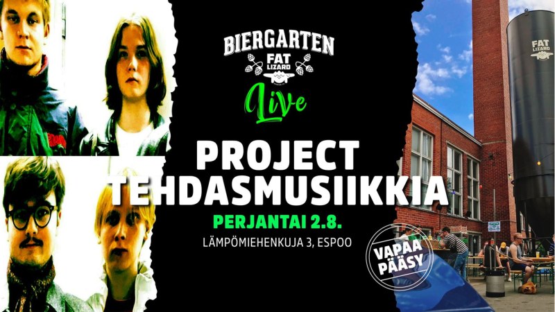Biergarten Live: Project Tehdasmusiikkia