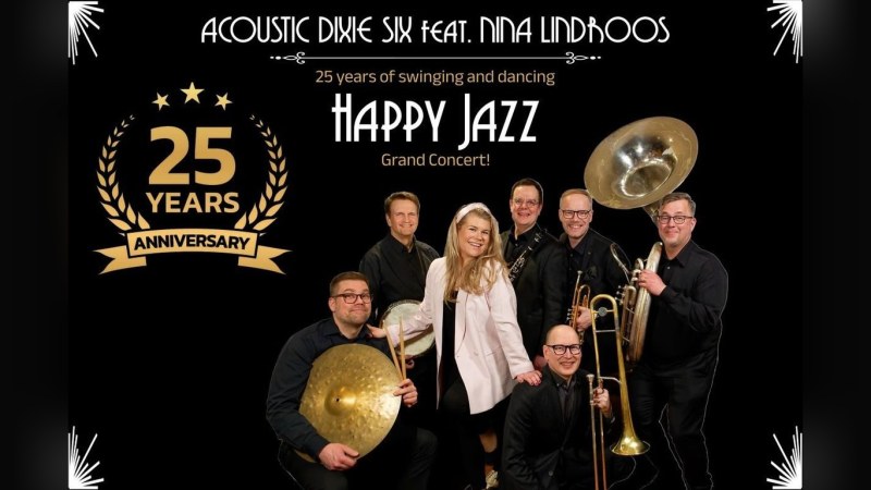 Acoustic Dixie Six feat. Nina Lindroos - 25-vuotisjuhlakonsertti