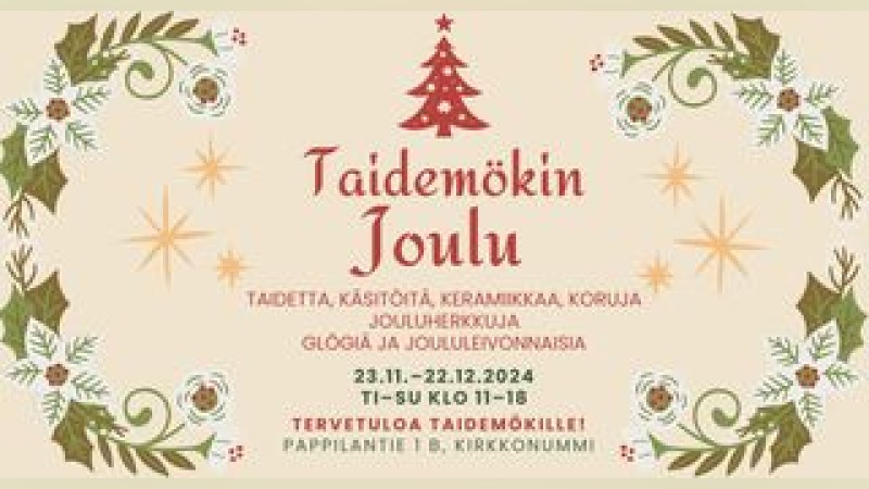 Taidemökin Joulu